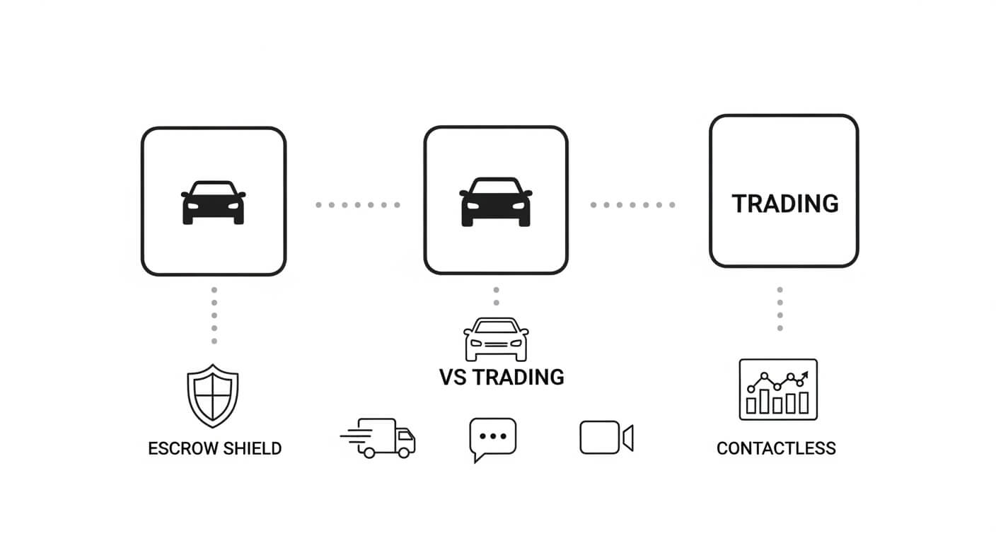 플랫폼별 비대면 거래 시스템 비교 (엔카, K카, 헤이딜러)