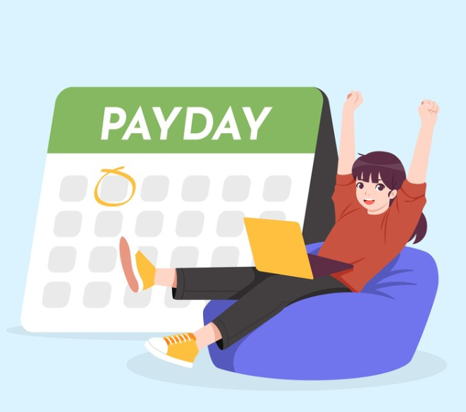 월급받는날