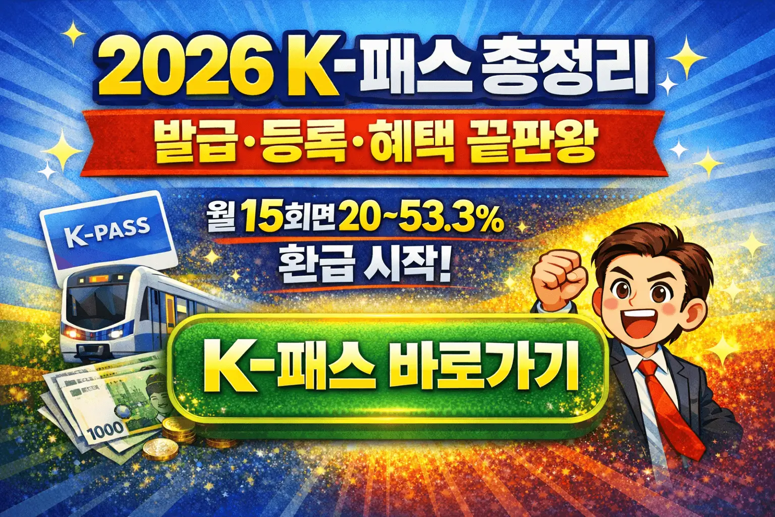 2026 K-패스 카드 발급 및 혜택