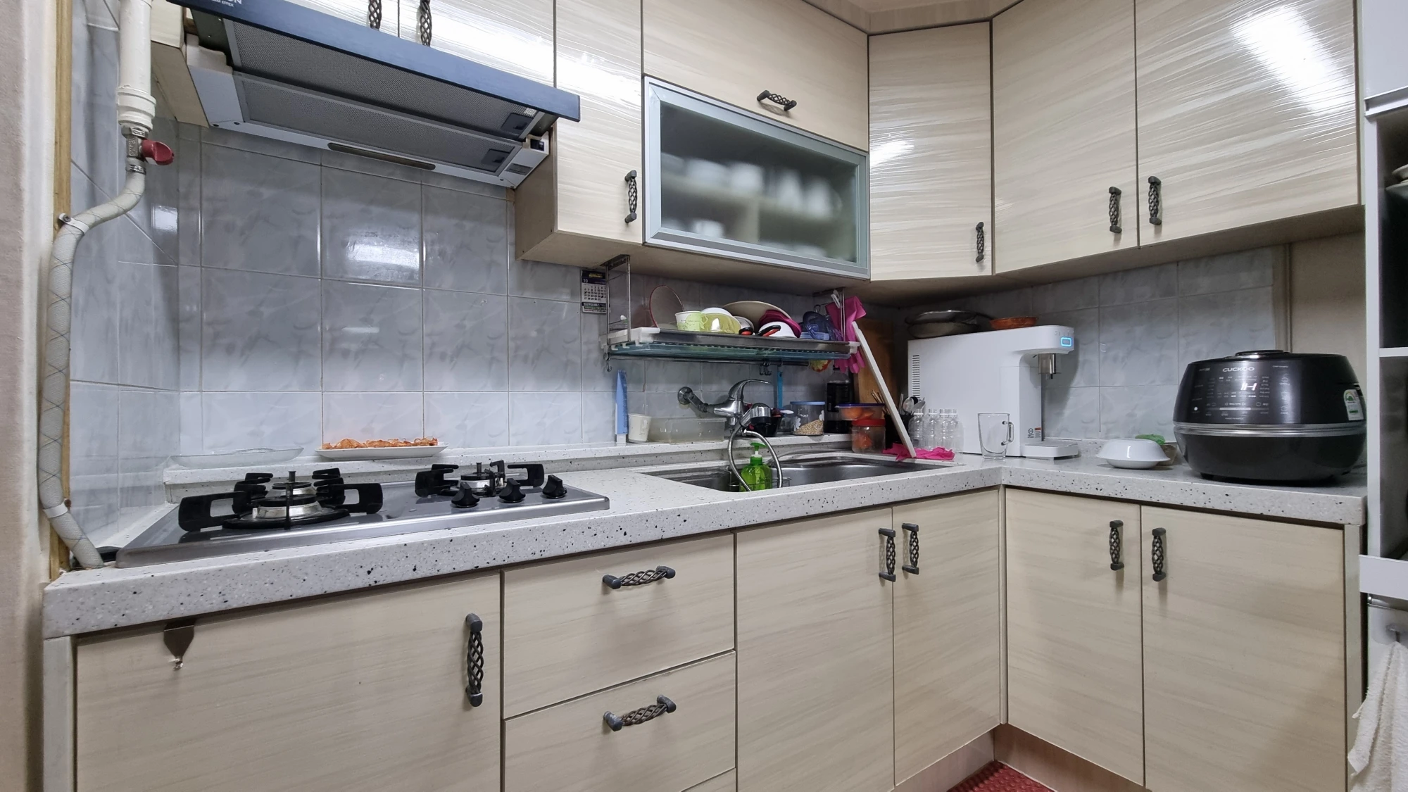 손잡이 바꾸기 전 모습