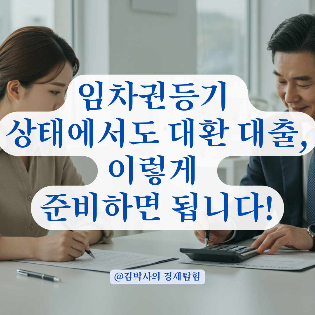 임차권등기명령 신청해도 전세대출 안 나올 수 있다? 대환 시 주의할 핵심 포인트.
