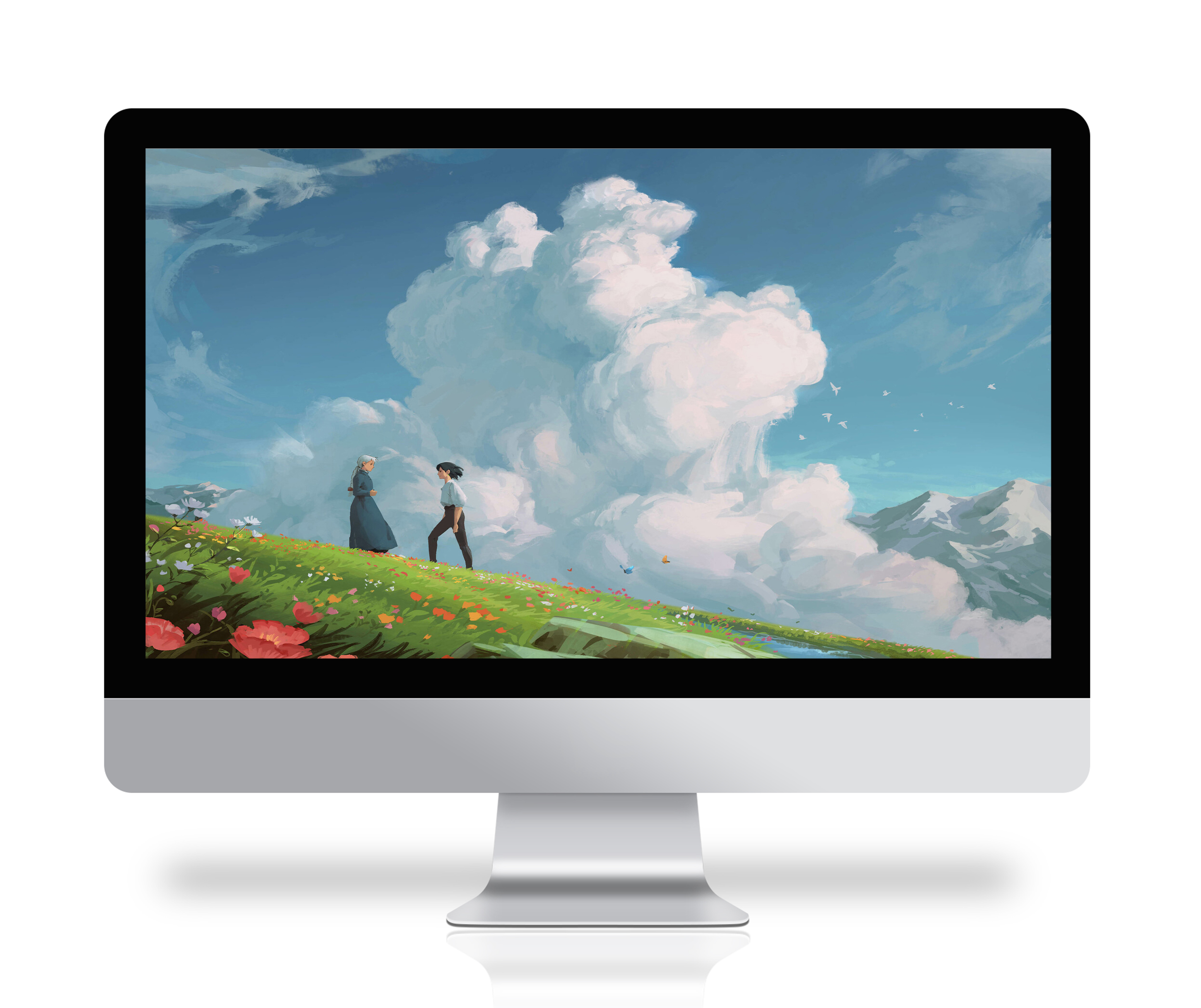 하울의 움직이는 성 배경화면 지브리 컴퓨터 아이패드 아이폰