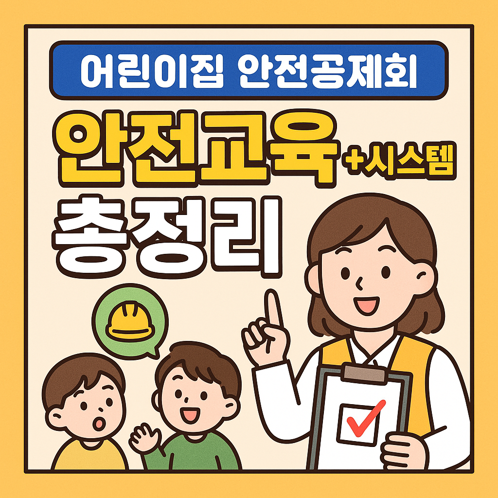 어린이집안전공제회안전교육