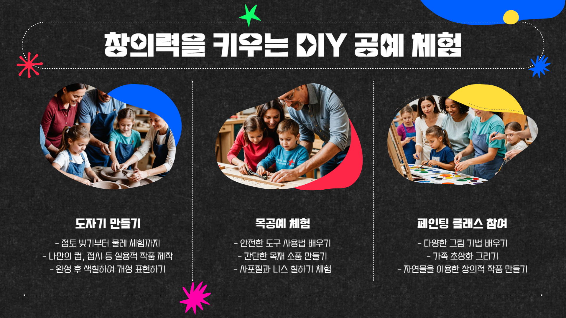 어린이날 선물 아이디어 가족과 함께하는 체험
