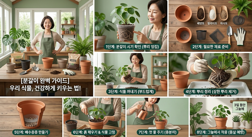 분갈이 완벽 가이드