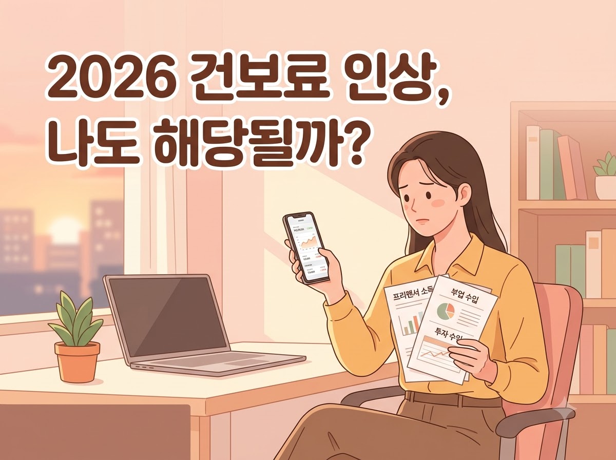 2026 건보료 인상, 나도 해당될까?