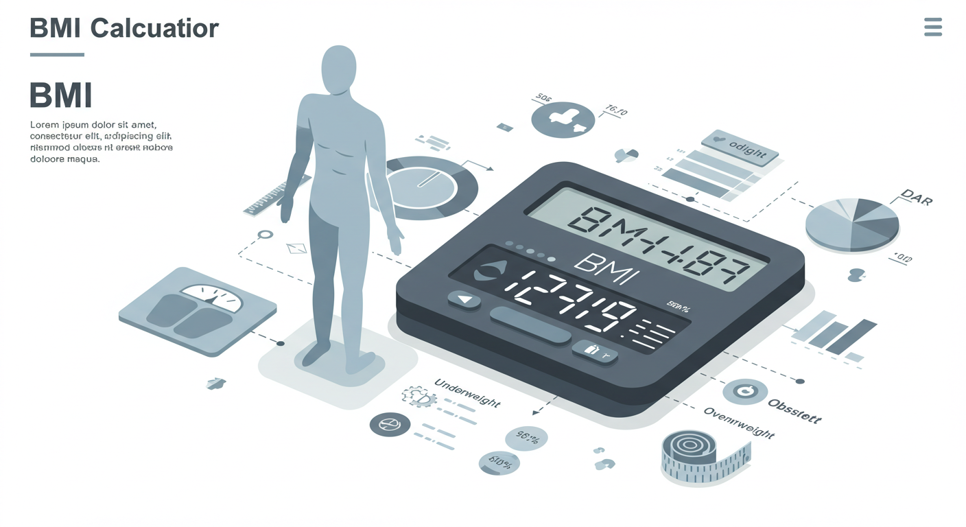 쉽고 빠르게 BMI 계산하기: 나의 체질량지수 바로 알기