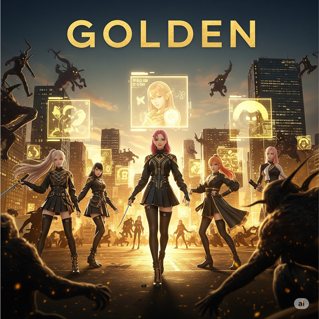케데헌 속 ‘Golden’은 단순한 OST가 아니다 – 가상의 K팝이 현실을 흔들다