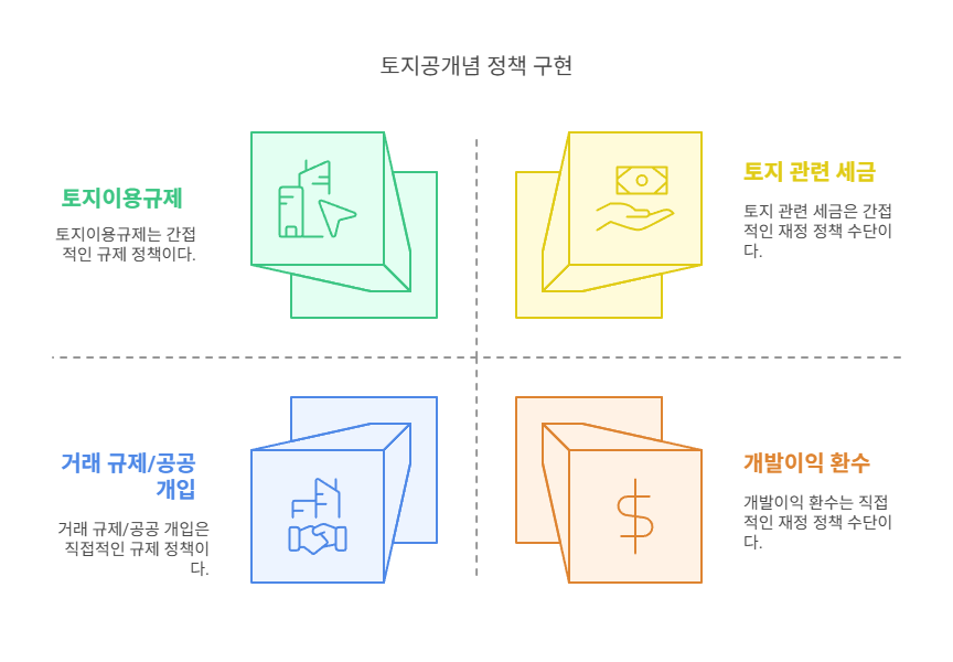 토지공개념-주요정책