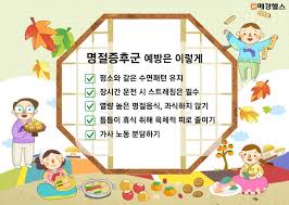 명절 증후군 예방법
