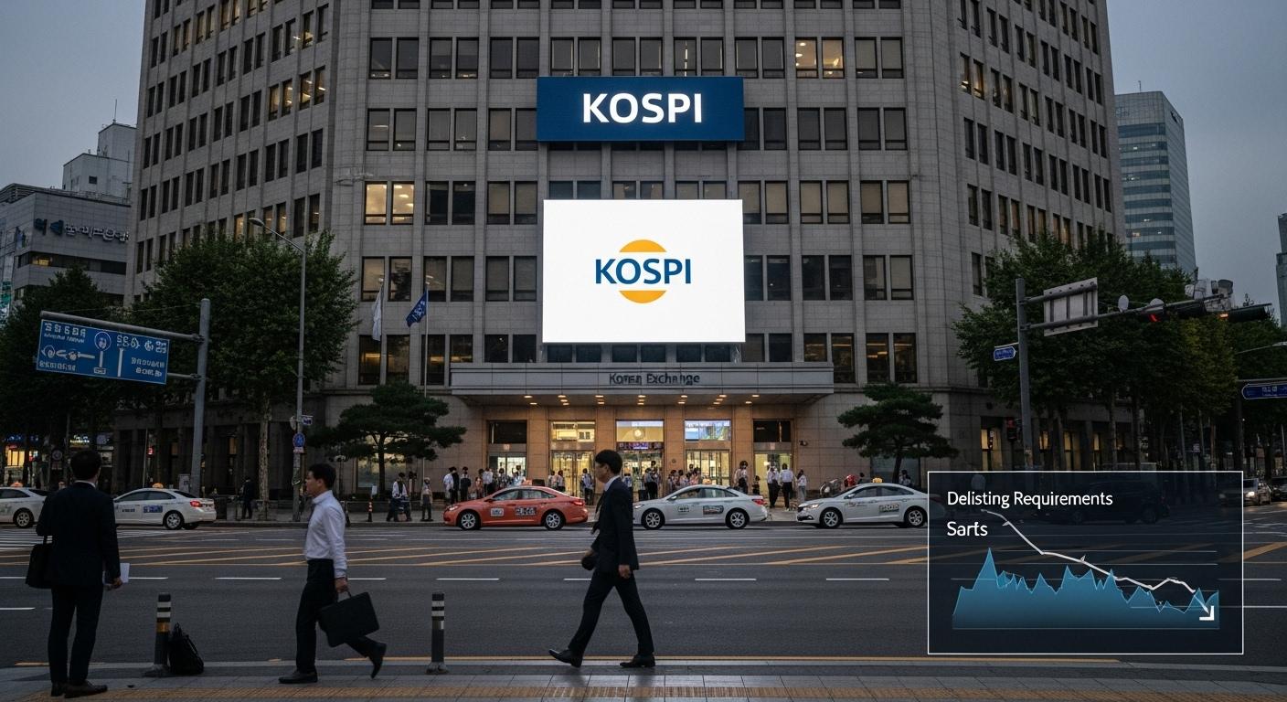 코스피 상장폐지 요건