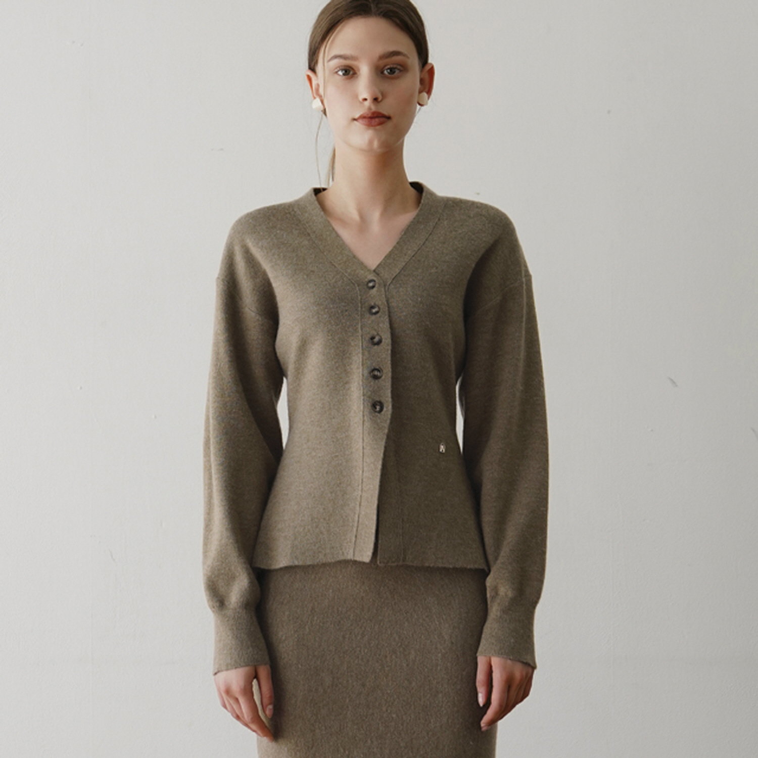 나인 어텀 머메이드 셋업 니트 가디건 CD-1982