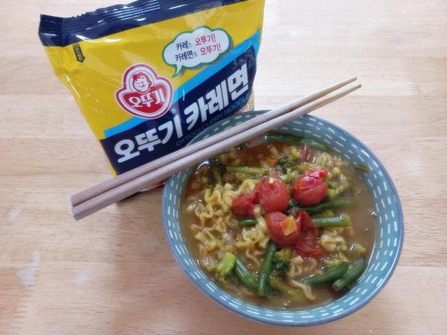 오뚜기 카레면 조리예