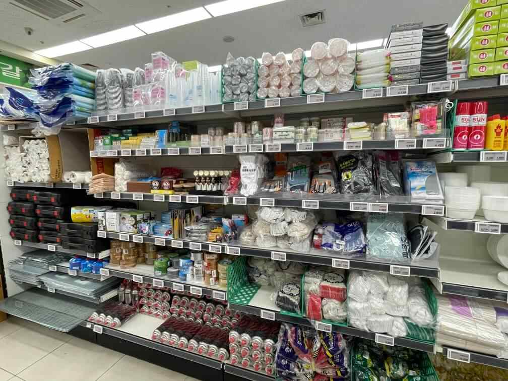 제주도-중문-하나로마트-캠핑장비