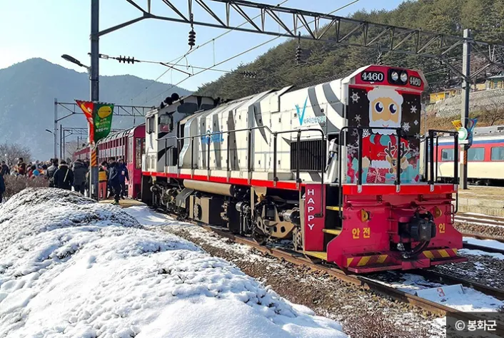 협곡열차달리는모습사진