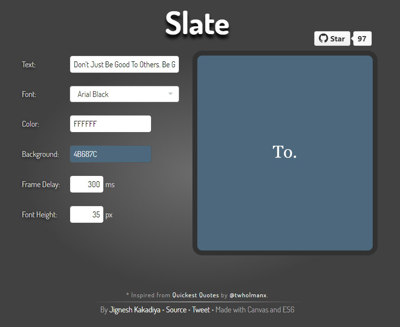 slate