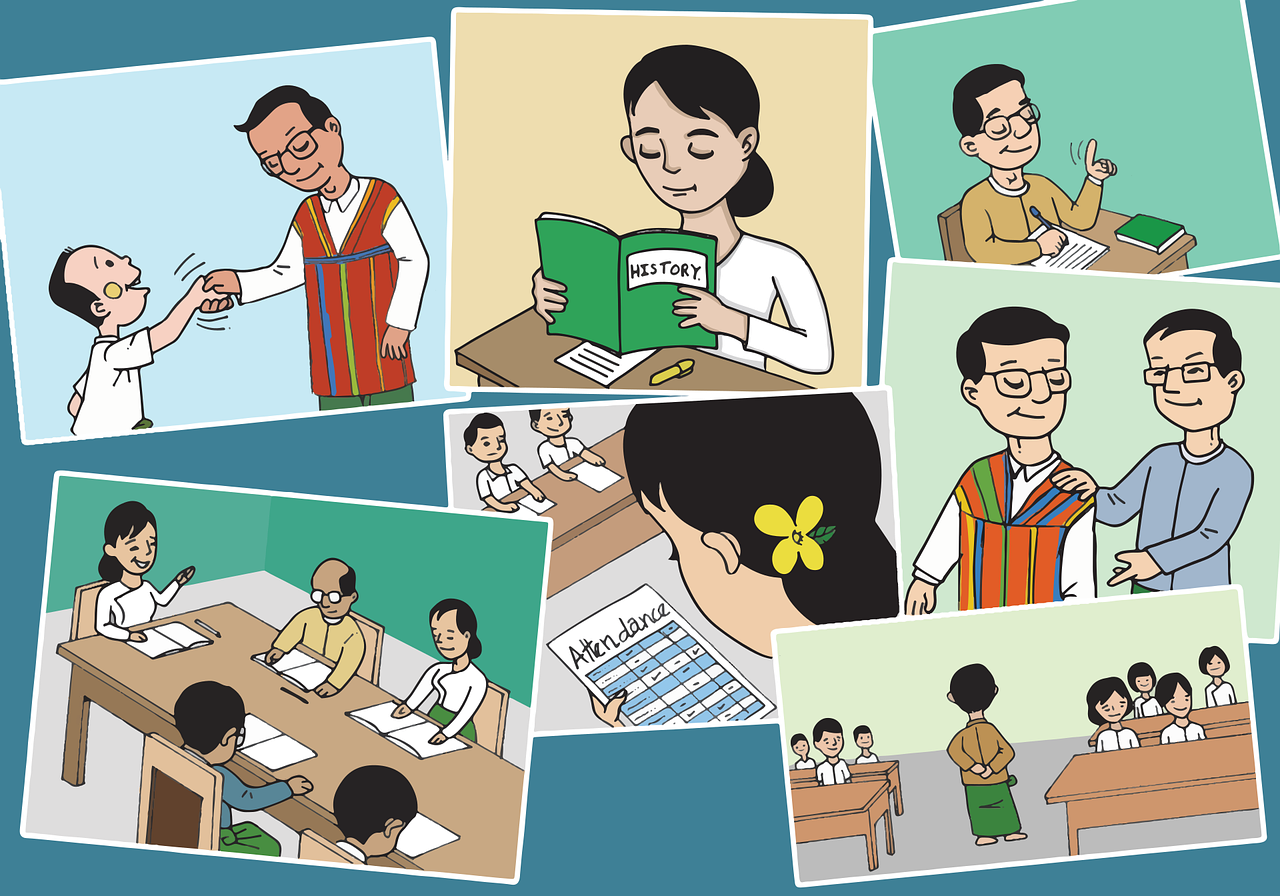 선생님의 여러가지 모습들