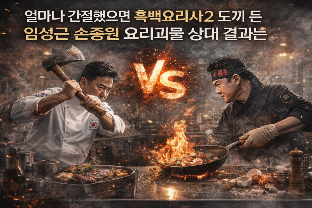 흑백요리사2 임성근 vs 손종원 요리괴물 대결 결과는?