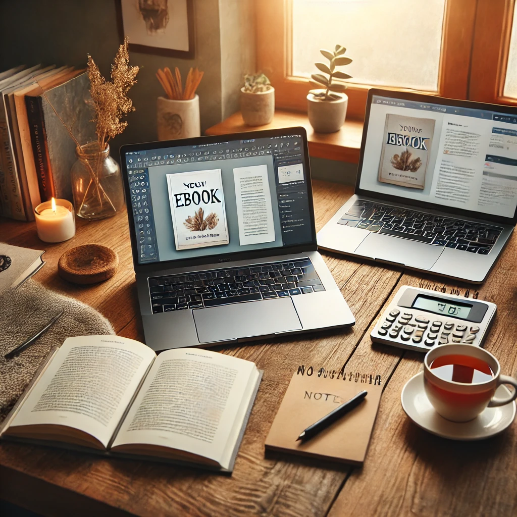 전자책 플랫폼 화면