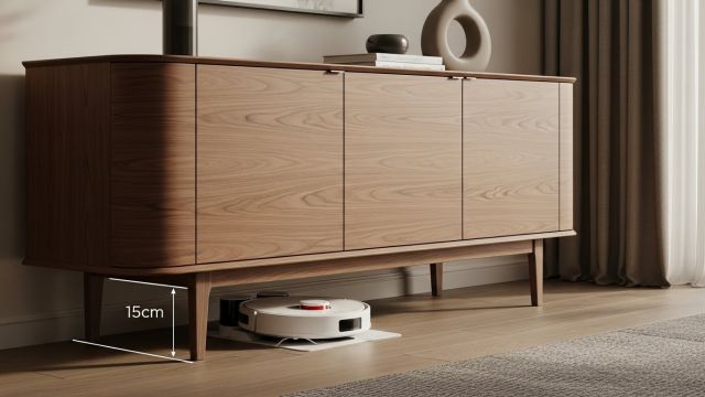 "로봇청소기 쏙! 2026년 거실장 15cm의 법칙"
