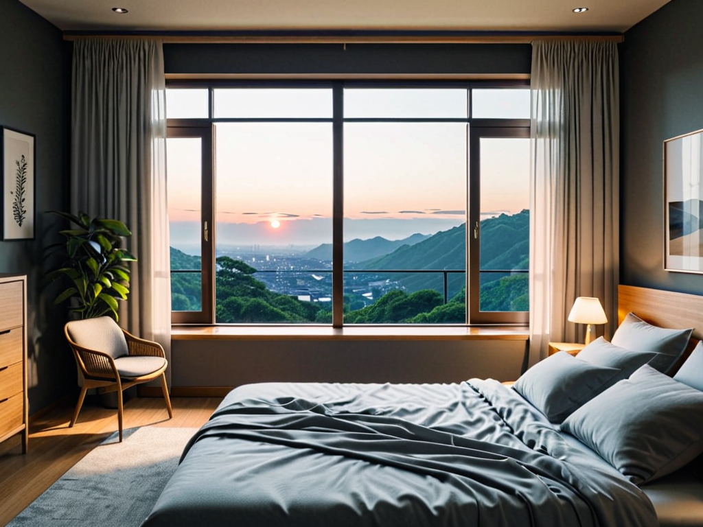 Improving the sleeping environment: Creating a bedroom that encourages a good night's sleep. The bedroom environment is