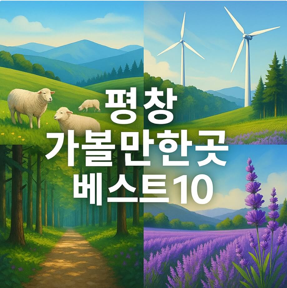 평창 가볼만한곳 베스트10