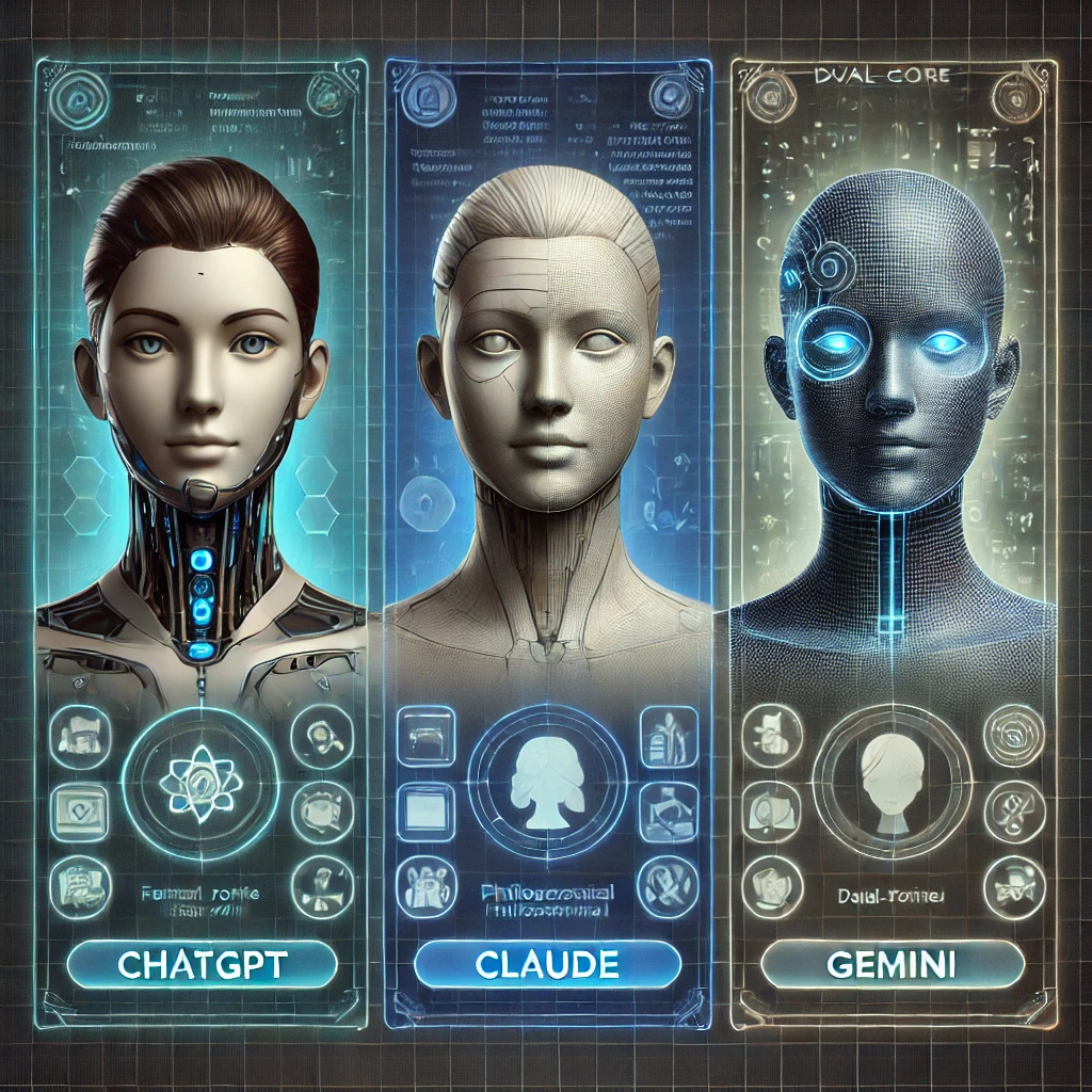 인공지능 AI 비교 (ChatGPT, Claude, Gemini)