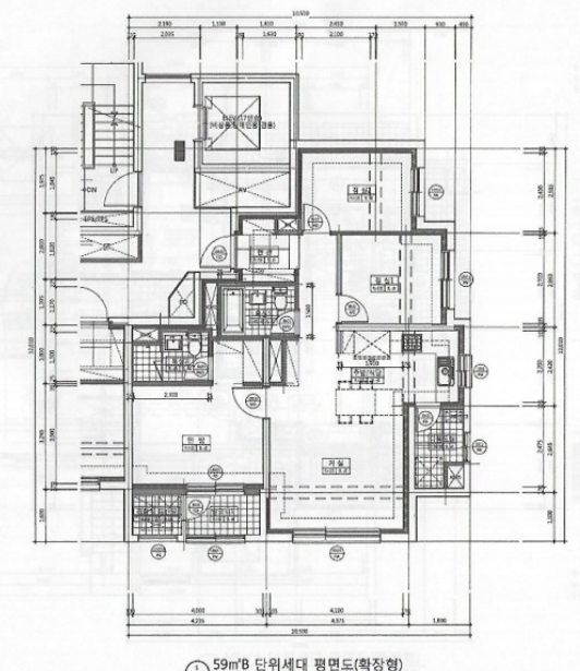 광명센트럴아이파크-59B-평면도