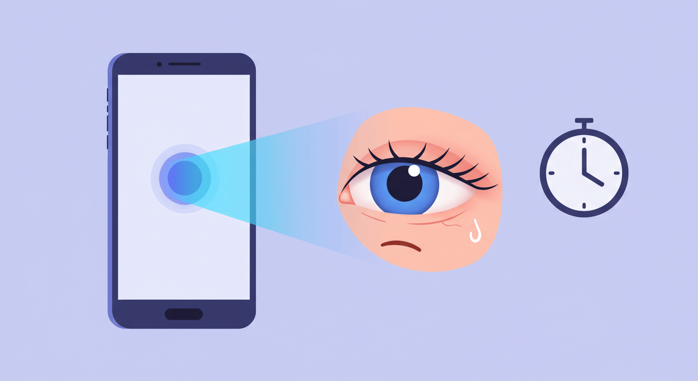 스마트기기와 눈의 피로, 망막에 주는 실질적 영향