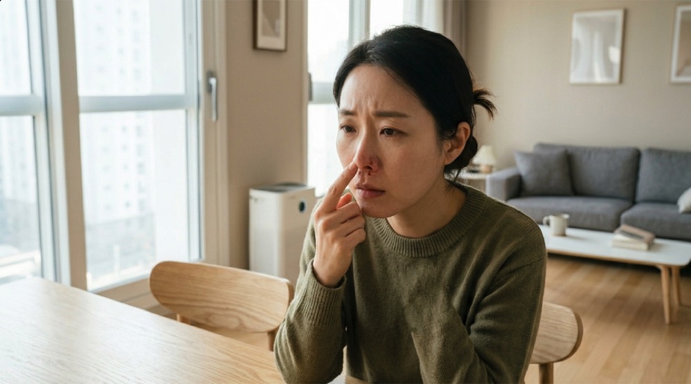 코피 건조 원인