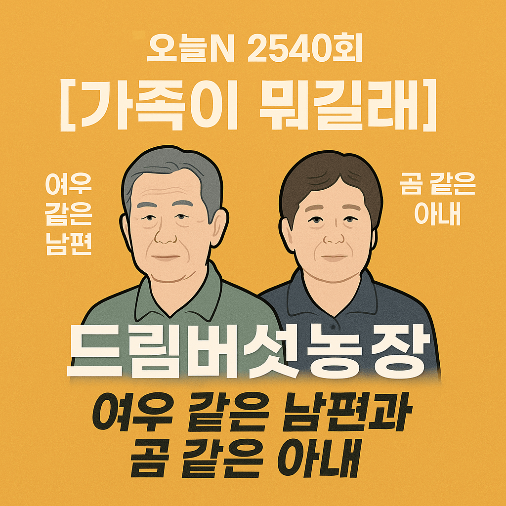 오늘N 2540회 가족이 뭐길래 드림버섯농장 표고버섯&amp;#44; 노루궁뎅이버섯&amp;#44; 녹각영지버섯까지 건강한 먹거리 주문방법