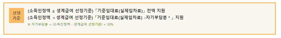 월세지원 임차가구 대상자