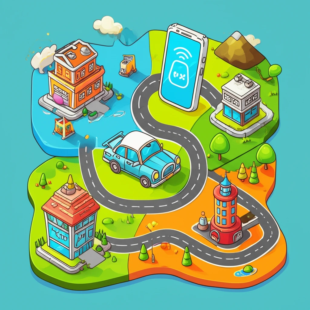 안동시 주정차 단속 문자 알림 서비스..