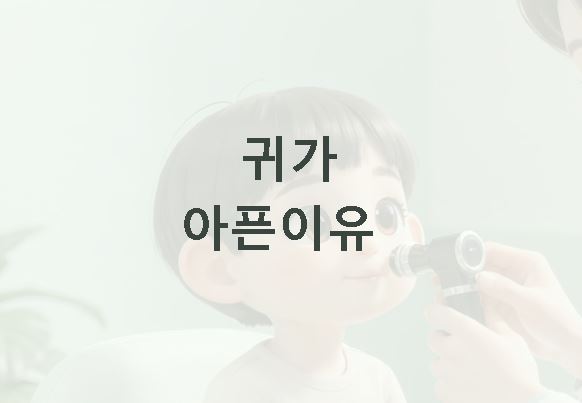 귀가 아픈이유