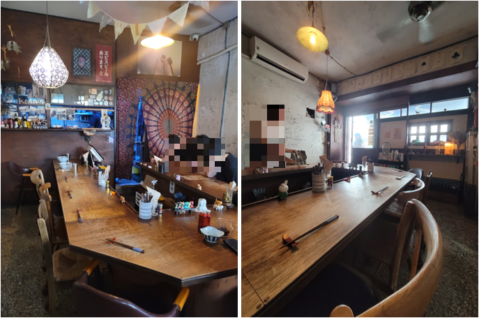 잇텐고 내부 테이블