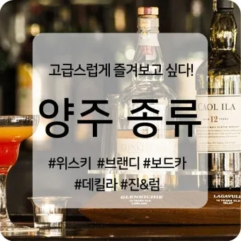 고급 양주 종류와 추천 브랜드 및 평균 가격 정보_12