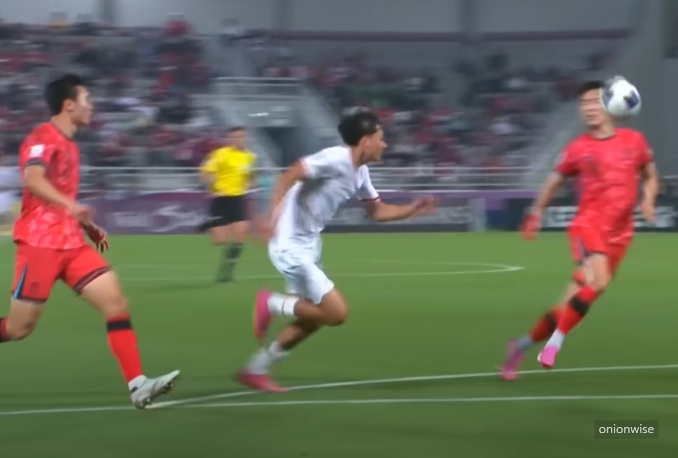 한국 인도네시아 축구 국가대표팀 경기장면