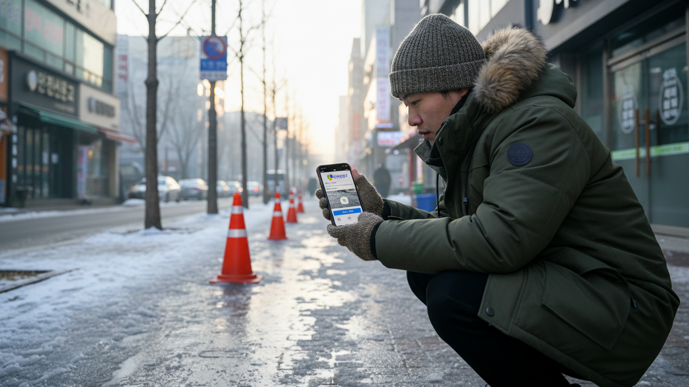 안전신문고로 막는 겨울철 재난안전