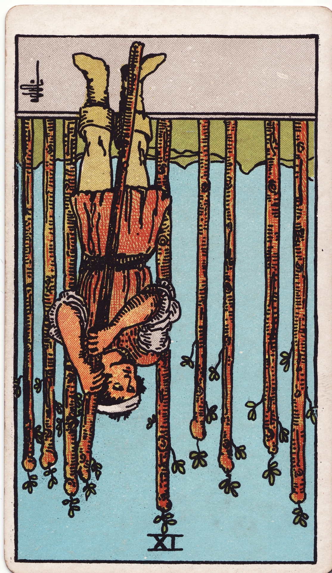 [마이너카드] 완드 9번 정방향, 역방향 해석