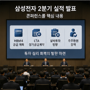 삼성전자 실적과 주가 확인 공식 홈페이지