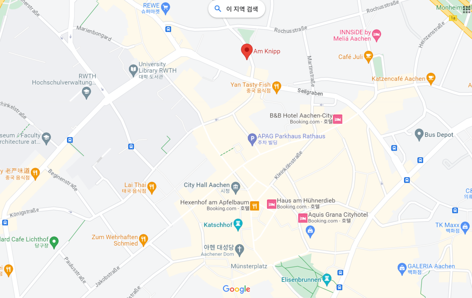 Am Knipp 위치 지도