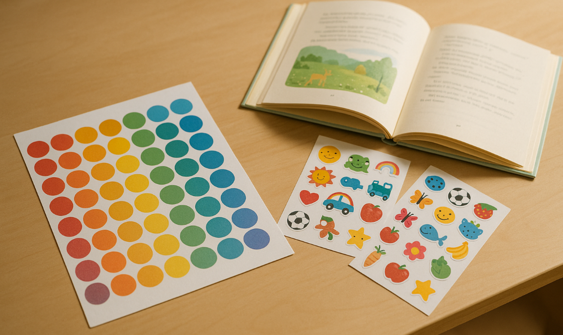 스티커를 활용한 동기부여로 습관화 되는 독서
