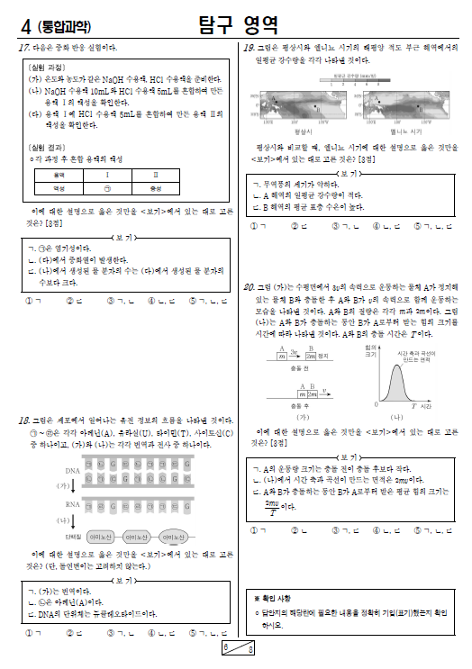 2022-11월-고1-모의고사-통합과학-기출문제-다운