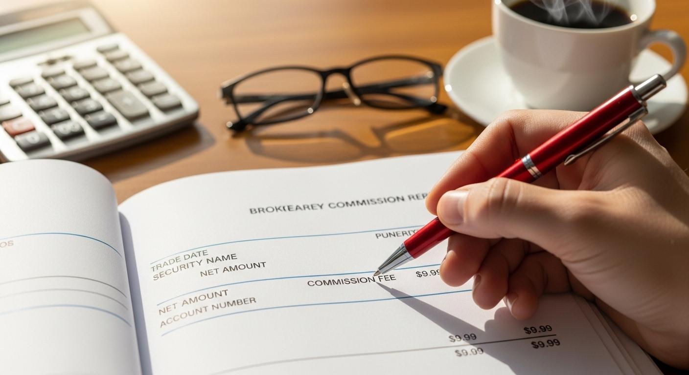 증권사 수수료 확인 방법
