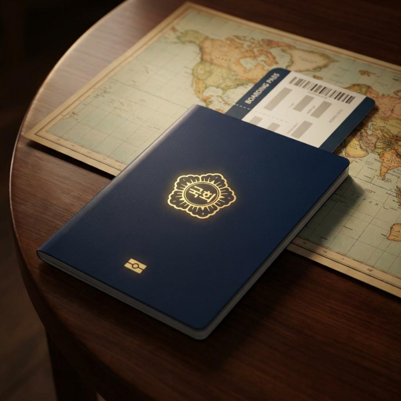 2026년형 차세대 전자여권과 여행 아이템
