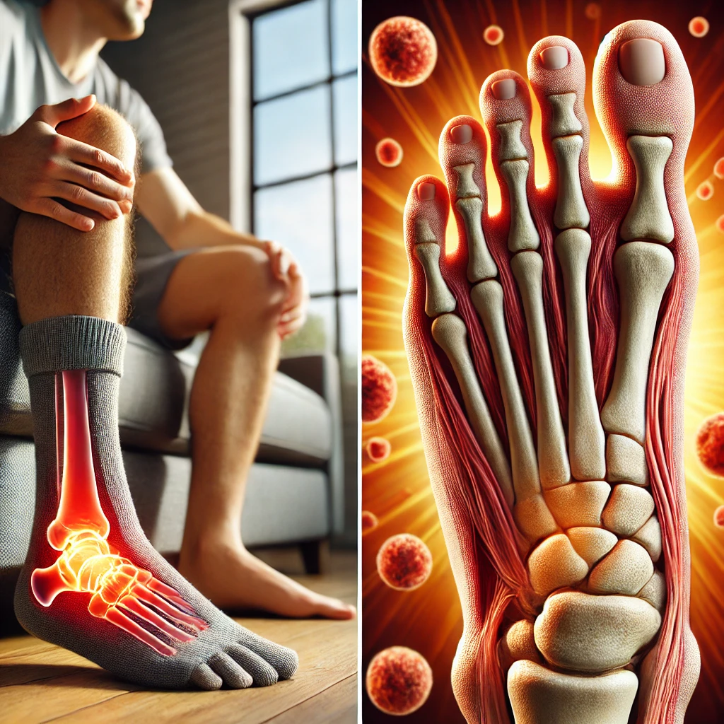 통풍 관련 사진