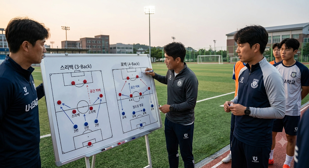 대학 축구 수비수가 프로 무대에서 마주하는 가장 잔인한 전술적 진실