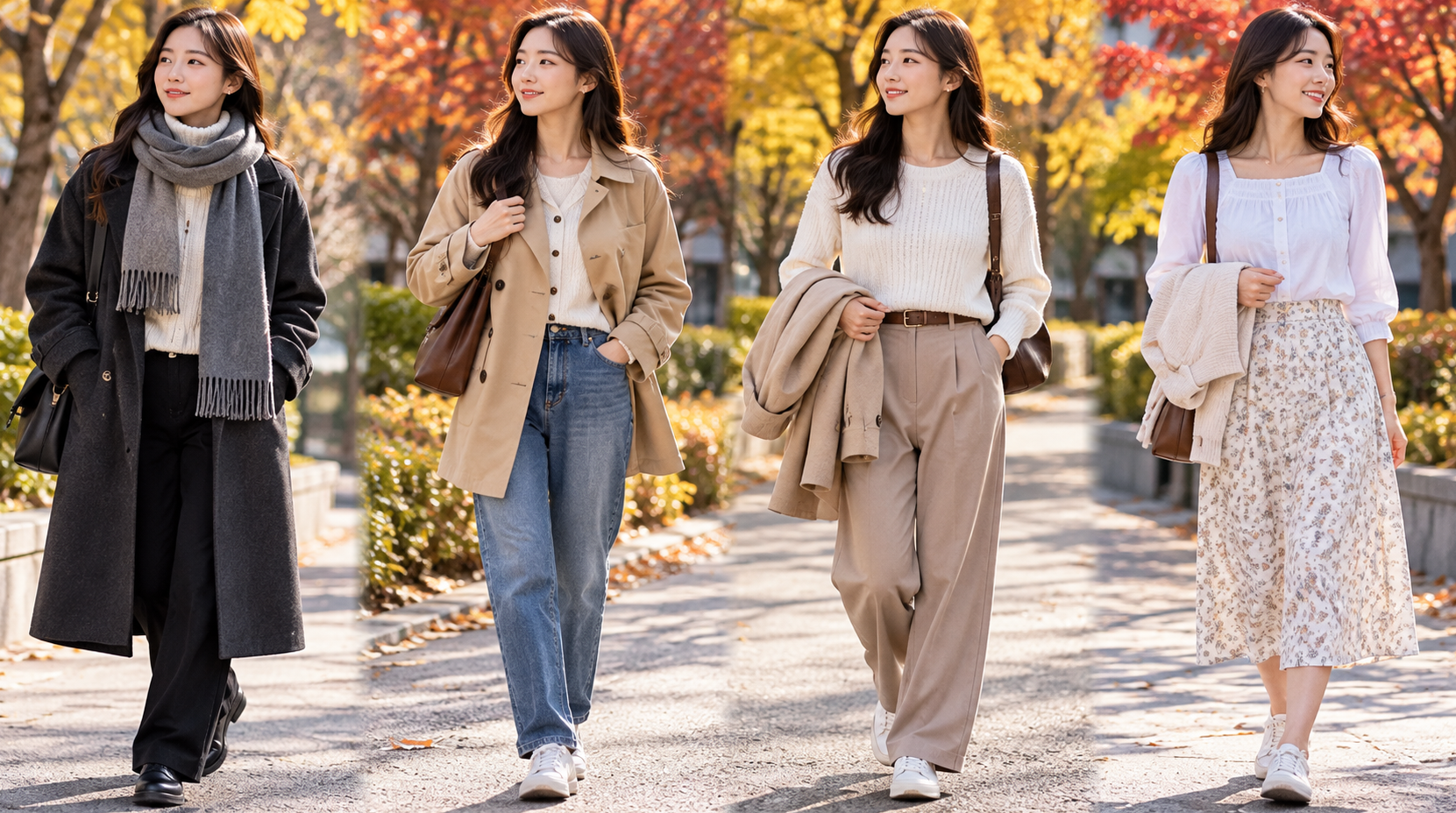 가을철 기온 10&middot;15&middot;20도 옷차림, 이것만 알면 끝