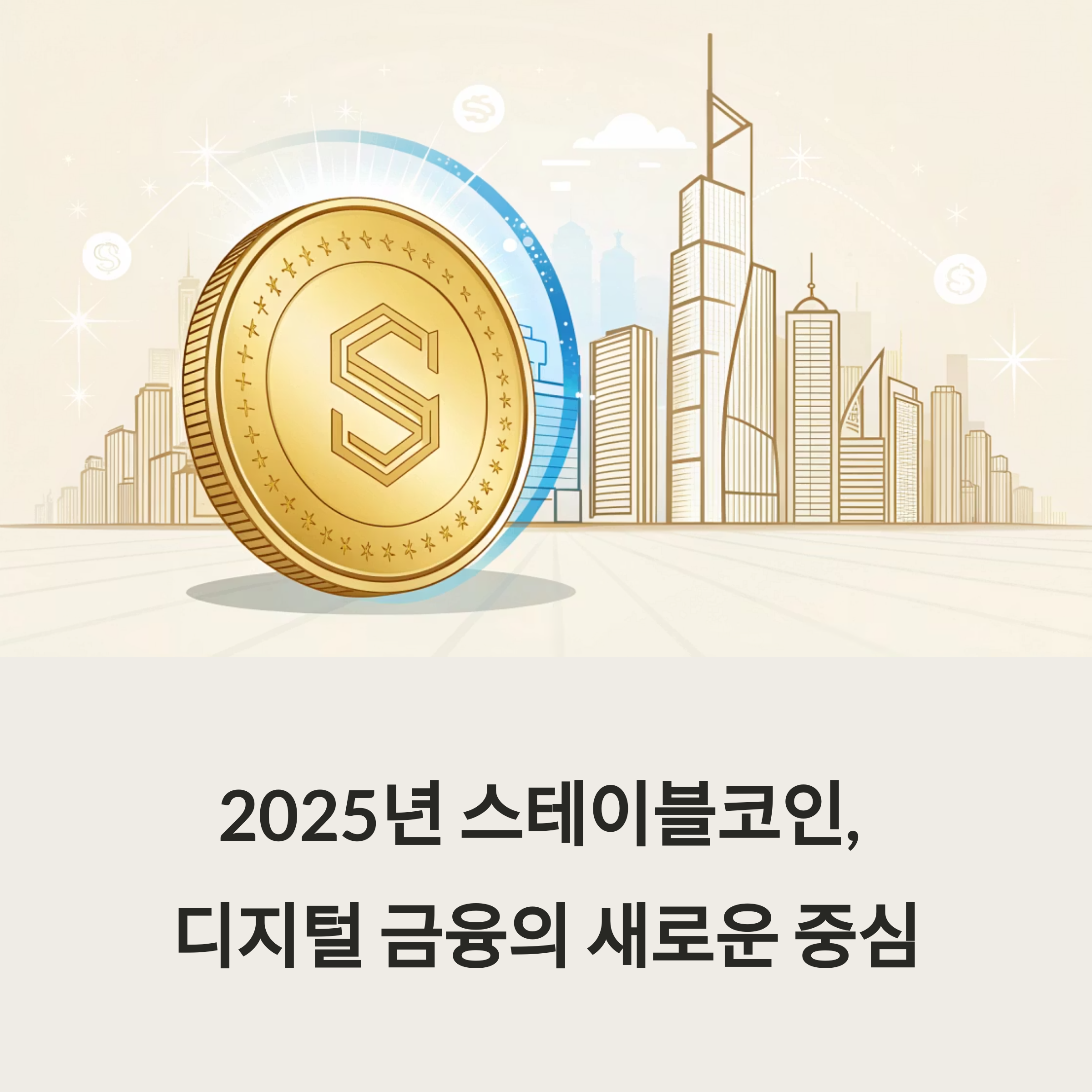 2025년 스테이블코인, 디지털 금융의 중심으로 부상하다