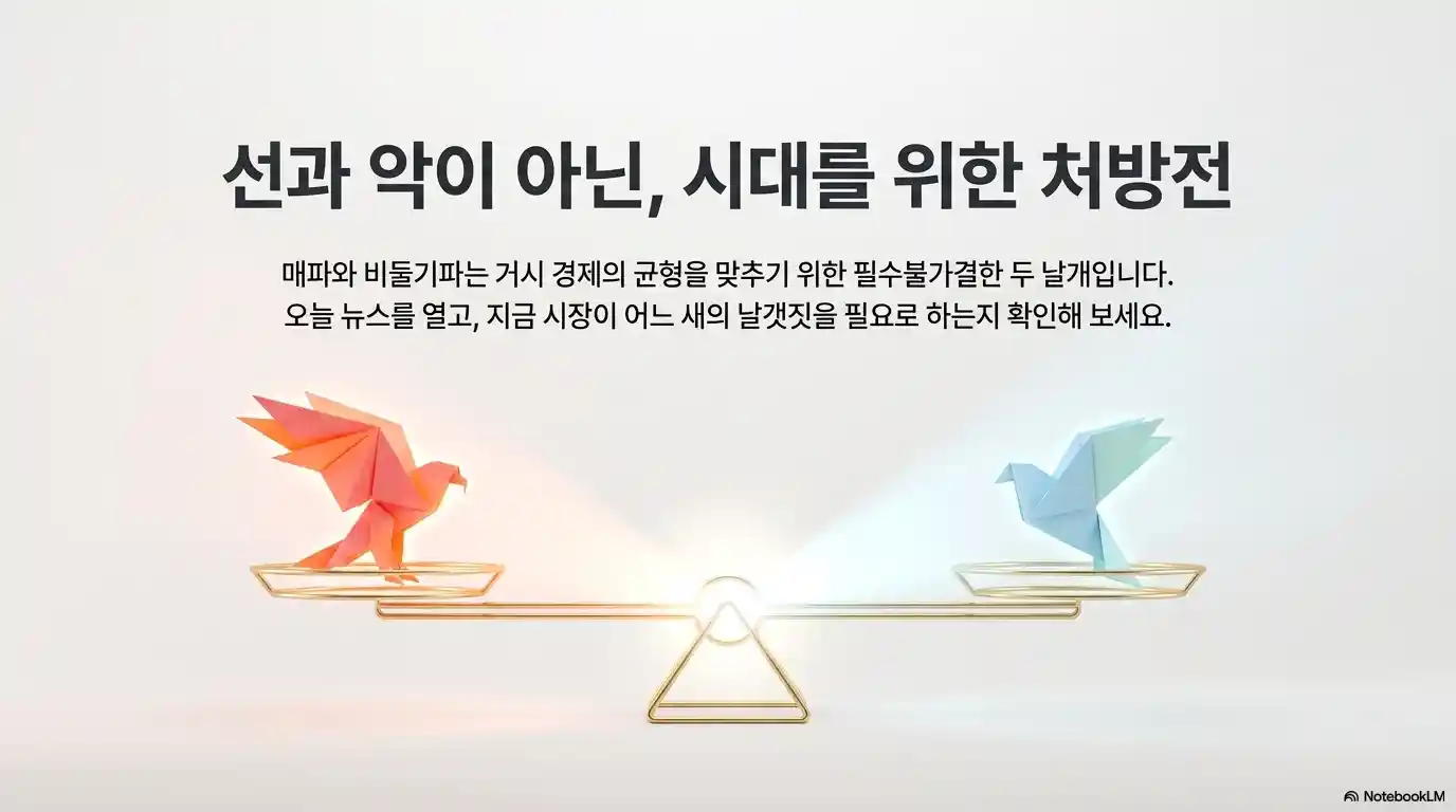 매파 비둘기파는 선악이 아닌 거시경제 균형을 위한 두 가지 필수 통화 정책 방향